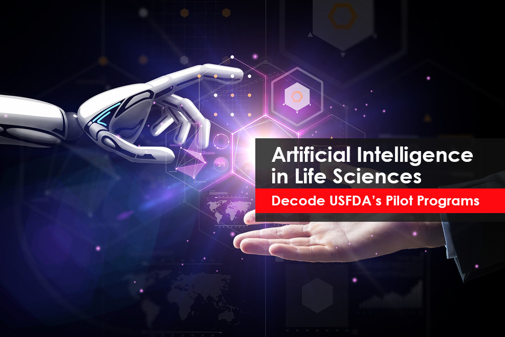 Artificial Intelligence (AI) as a next big step for life science innovation, USFDA
